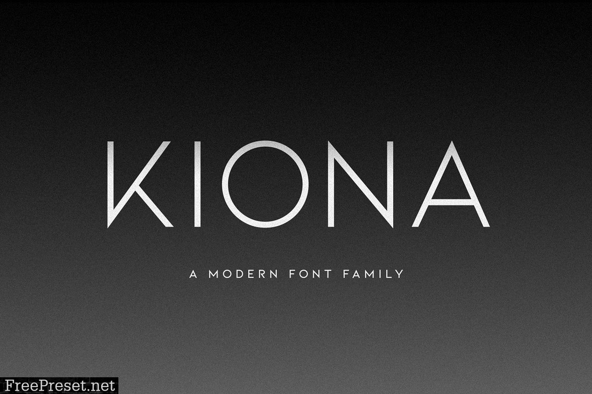 KIONA - A Modern Sans Serif 2095752