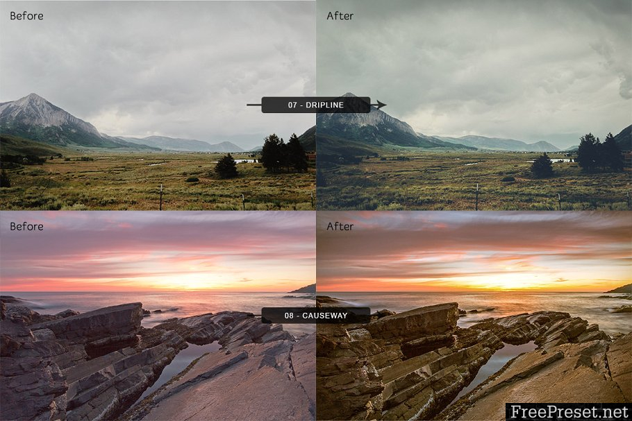 Landscapes Lightroom Presets Vol 1 180395