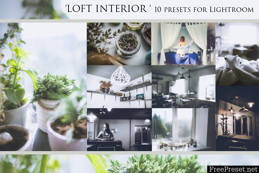 Loft Interior-set of presets for Lr 1200206