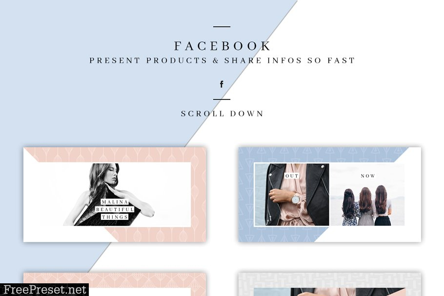 MALINA Social Media Pack & 20Pattern 1306726