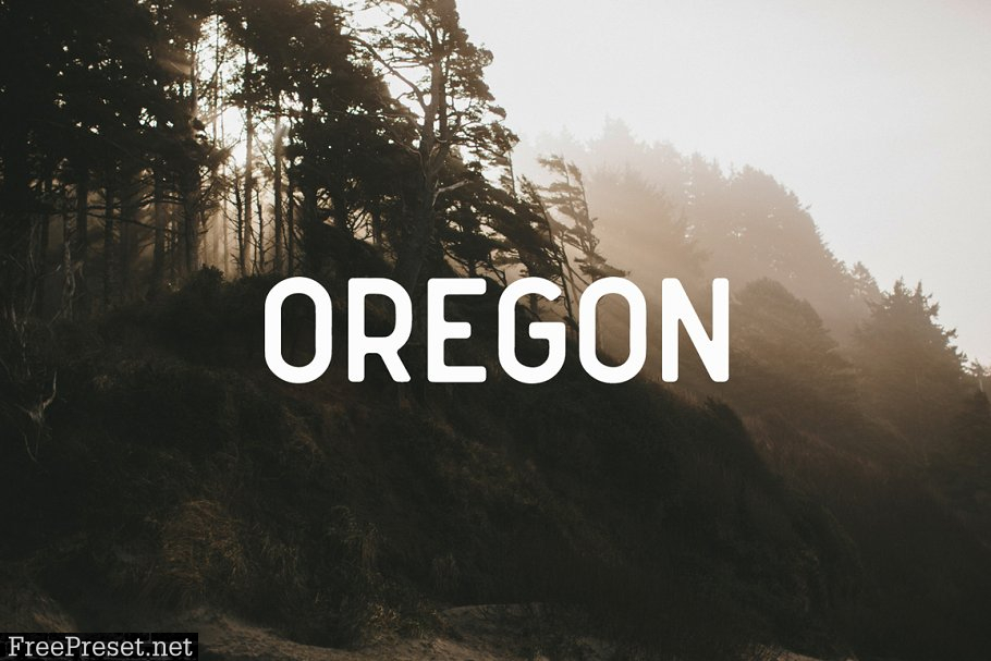 Oregon Font 380670