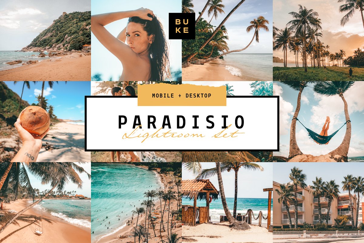 Paradisio 8 Lightroom Presets Bundle 3978938