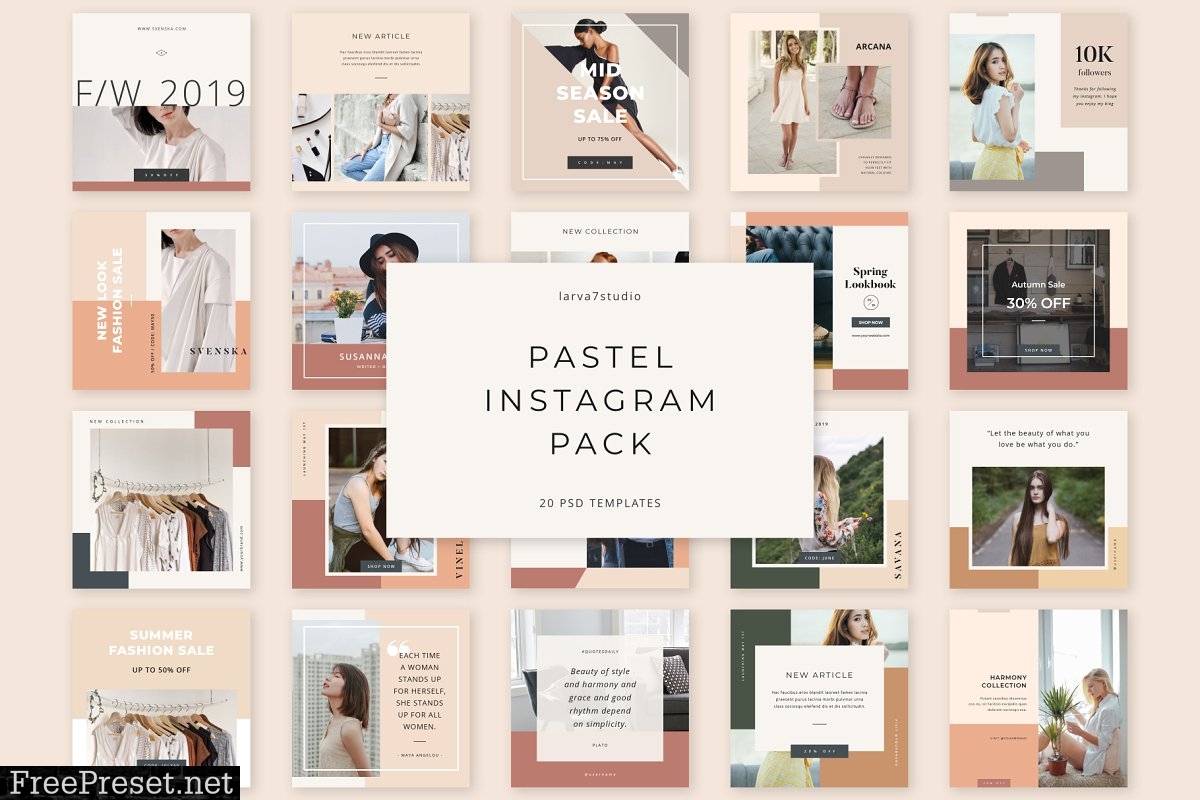 Pastel Instagram Pack 4018852