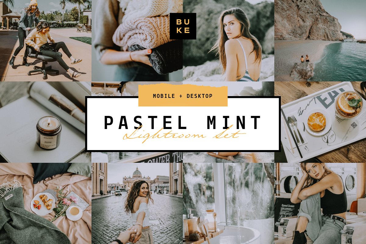 Pastel Mint 4 Lightroom Preset Pack 3957670
