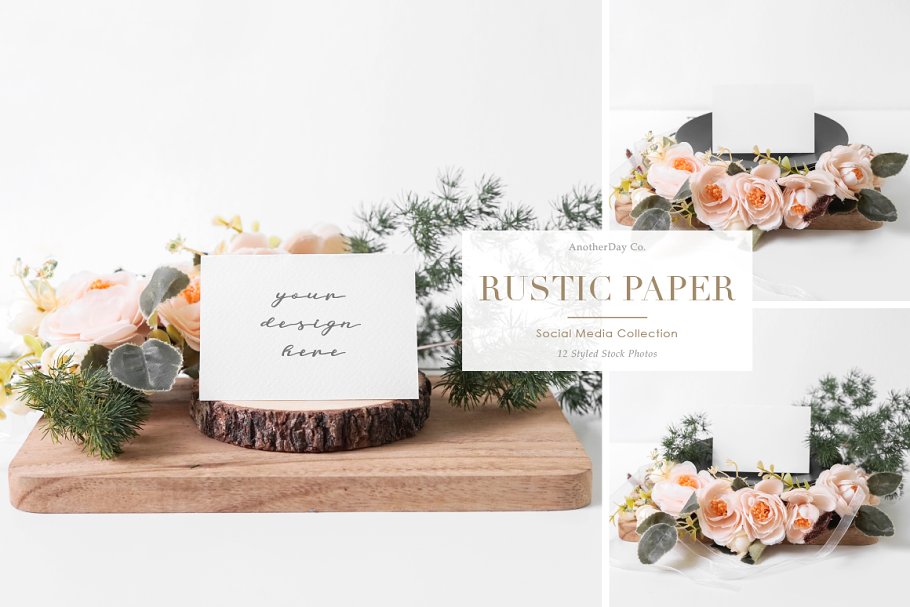 Rustic Paper Styled Stock Photos 2452346