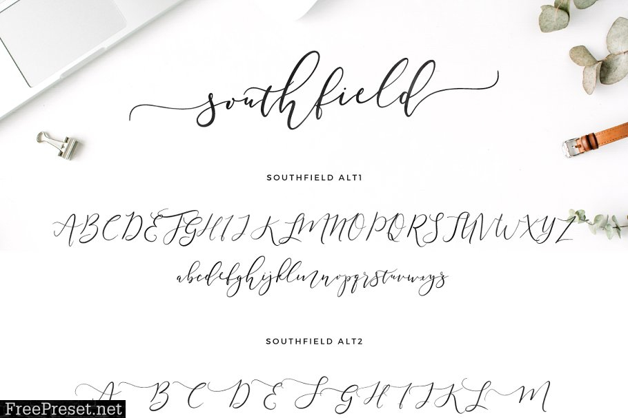 Southfield Typeface 1084410