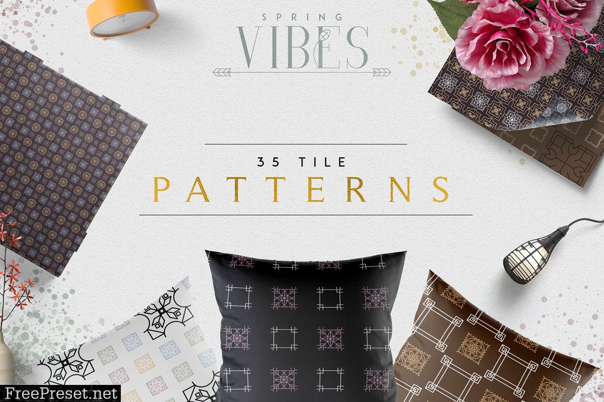 [Spring Vibes] 35 Tile Patterns 2472127
