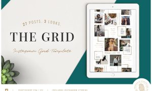 THE GRID | Instagram Posts Layout 2688103