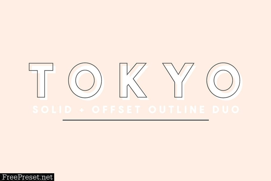 Tokyo | A Designer Font Duo 1288819