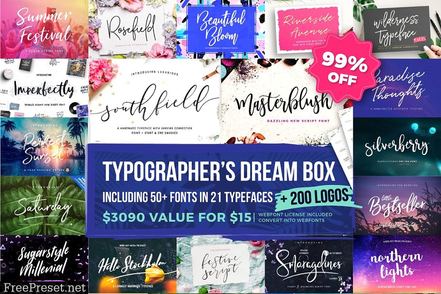 Typographer's Dream Box + 200 Logos 1954506