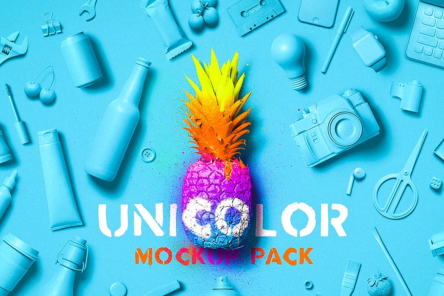 Unicolor Mockup Pack 1719553