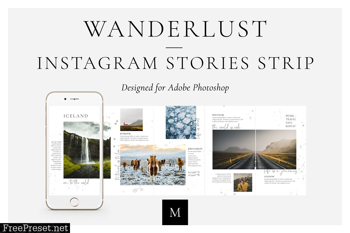 Wanderlust Instagram Stories Strip 3650587