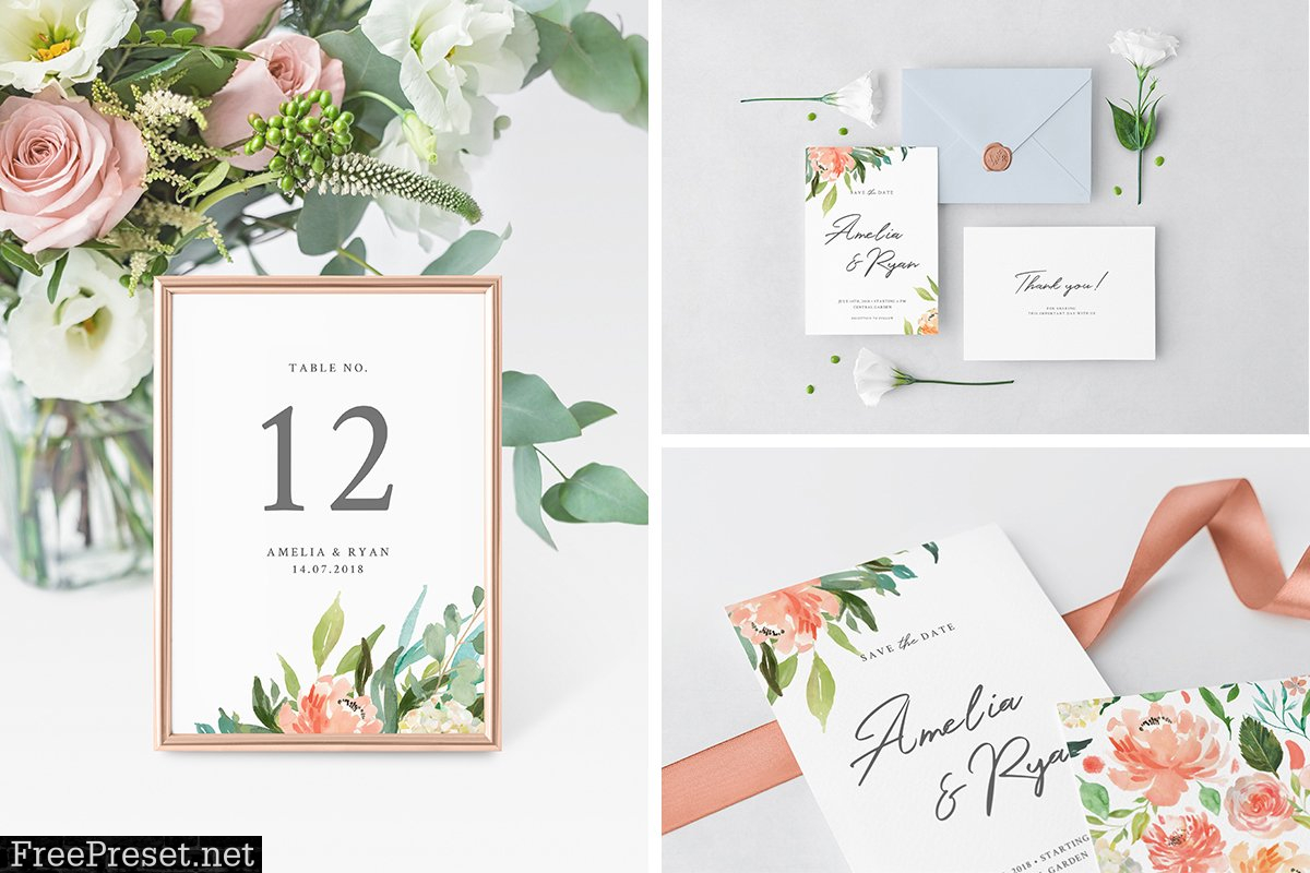 Wedding Day Mockups Bundle 1981098