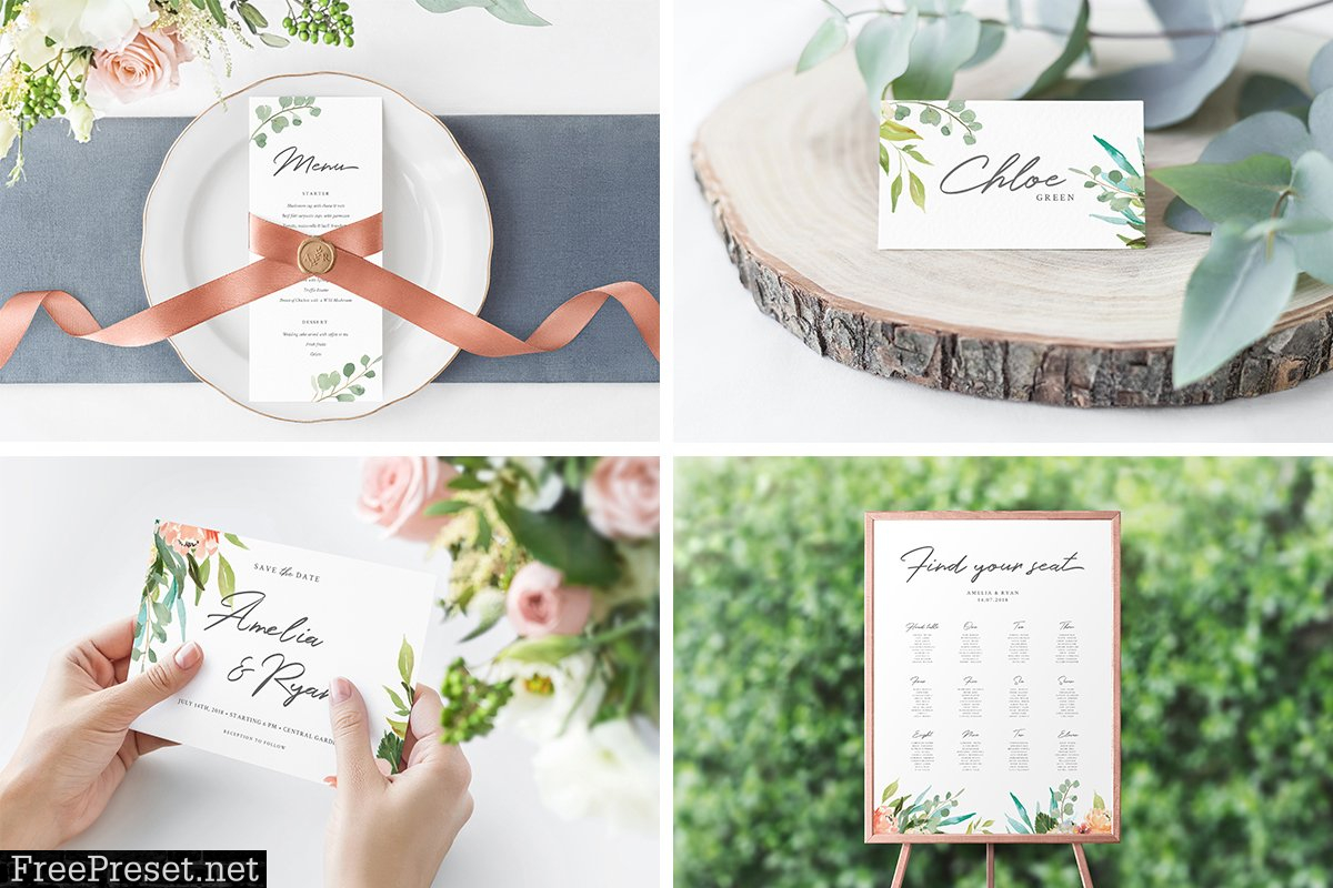 Wedding Day Mockups Bundle 1981098