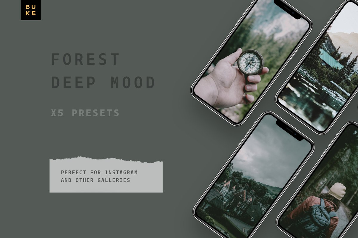 5 Folk Moody Lightroom Presets Pack 4054593