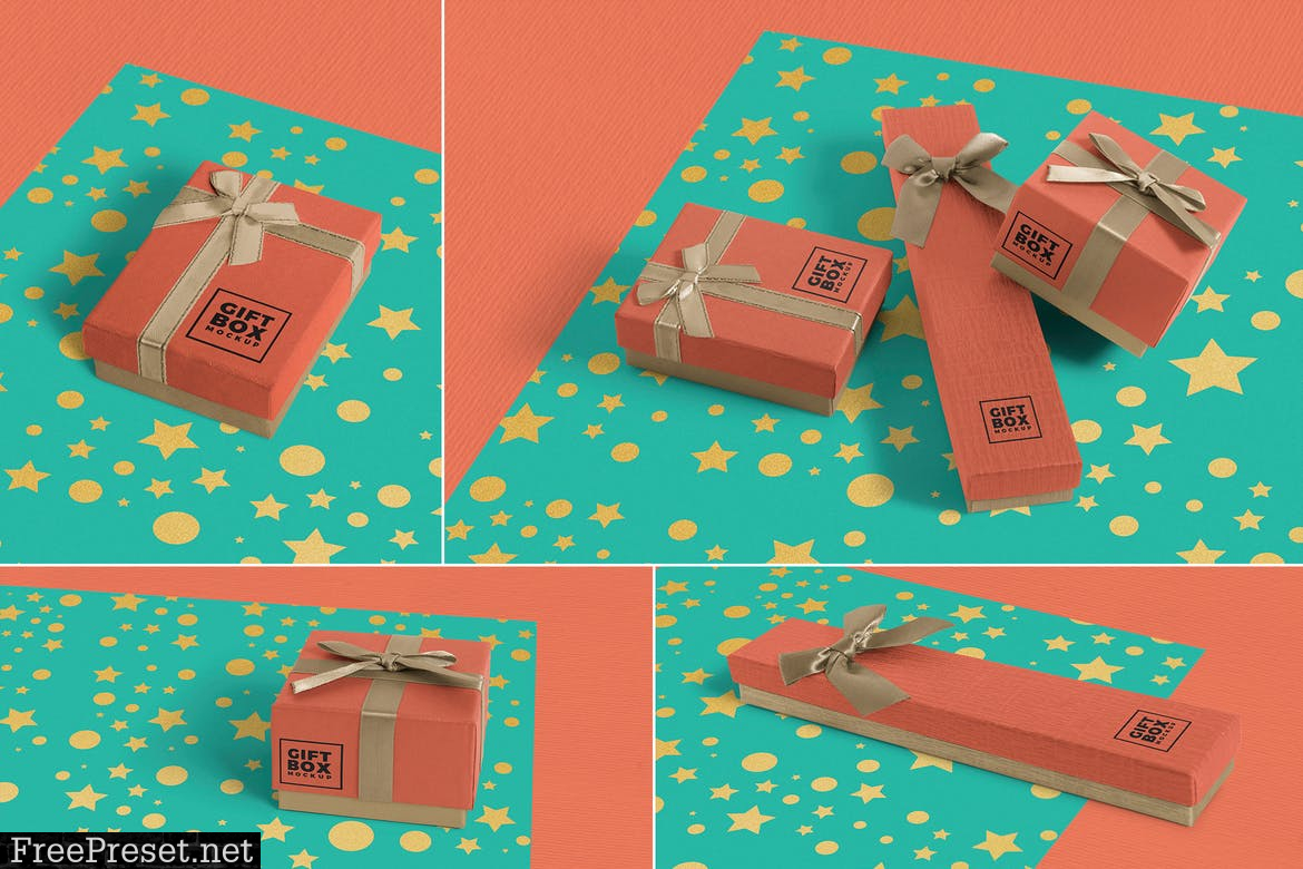 Gift Box Mockups SLTLVP