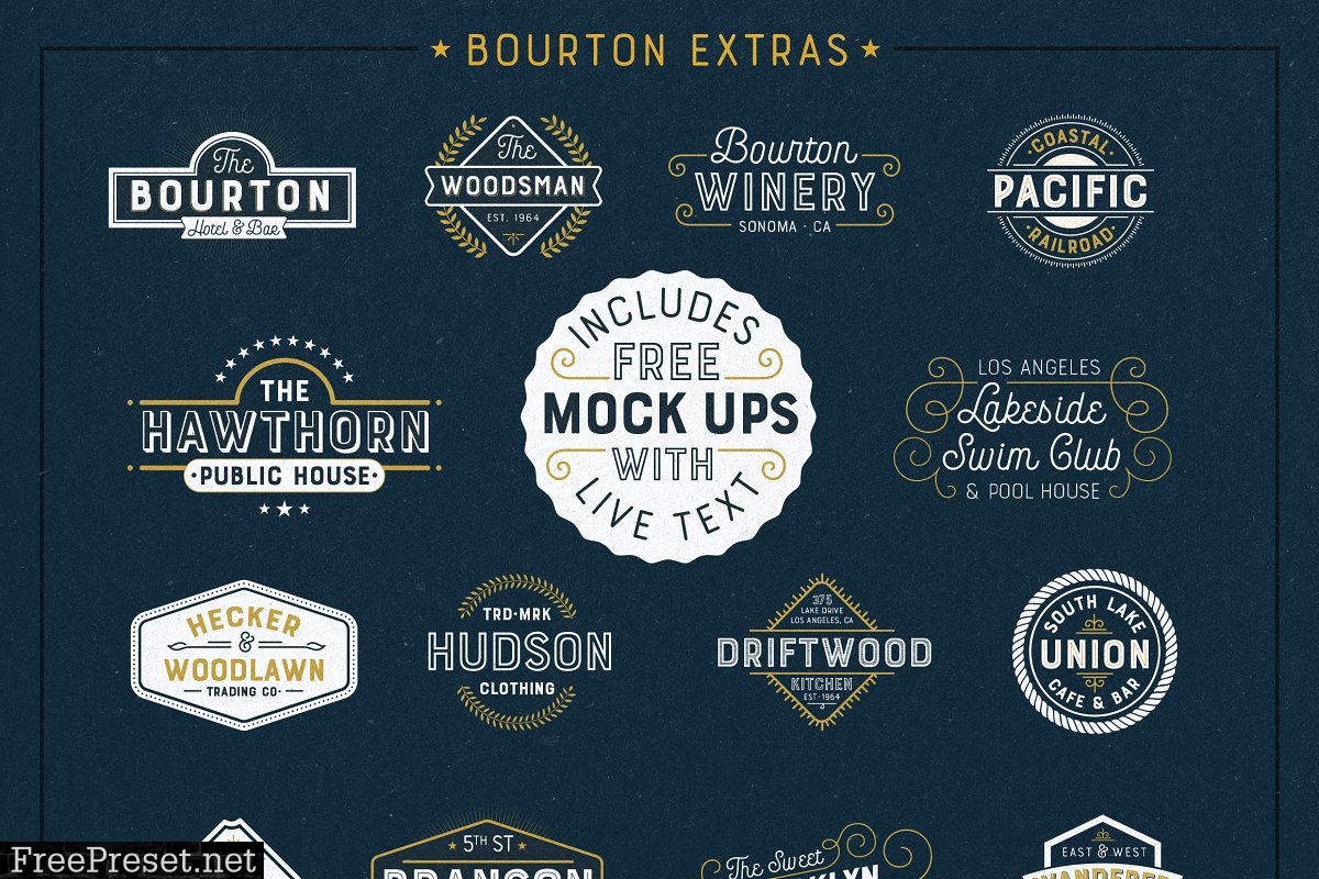 Bourton Font Family 1042062