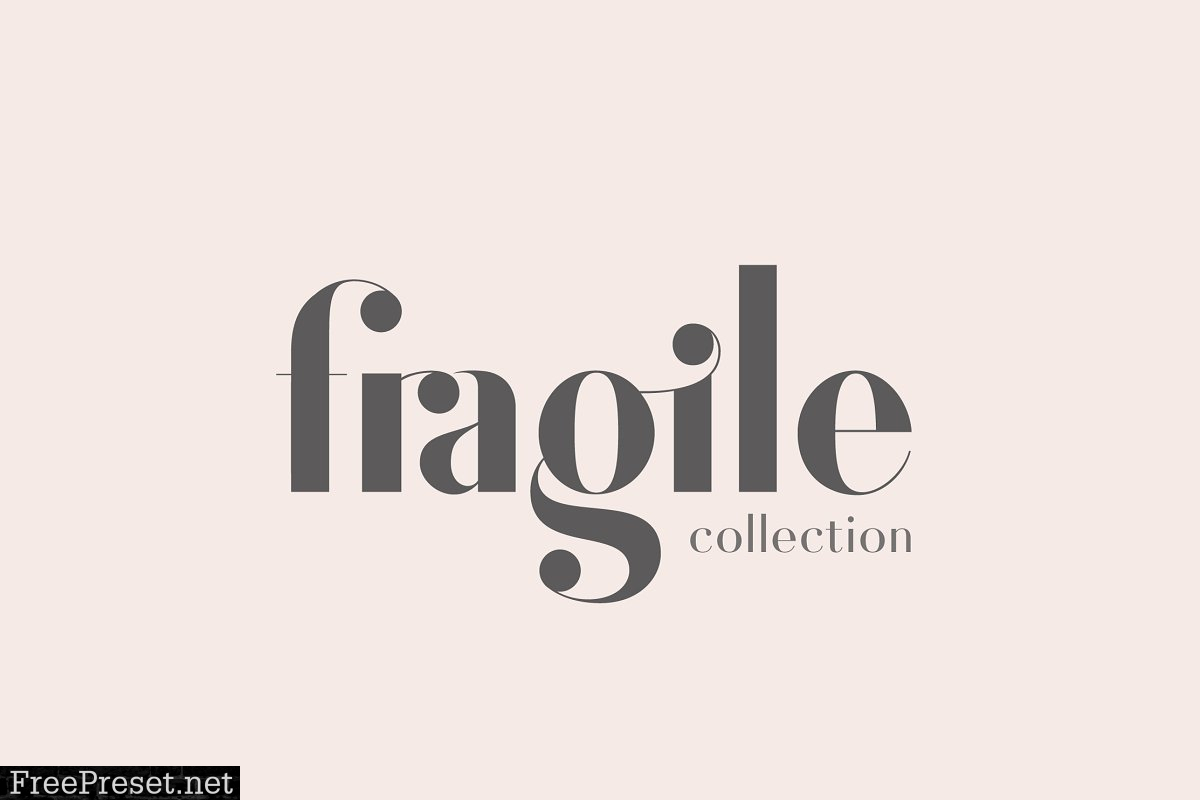 Fragile Collection (Font Bundle) 1879961