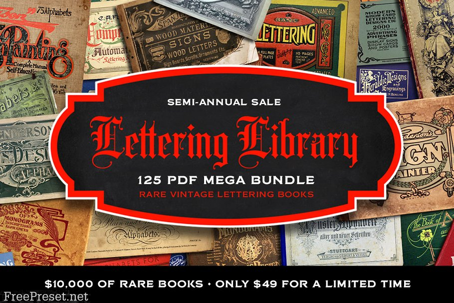 Lettering Library Mega Bundle 7 1134104