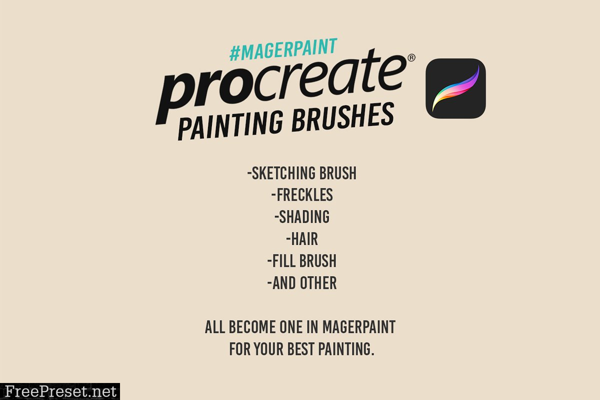 MAGERPAINT - Procreate Brushes 4093803