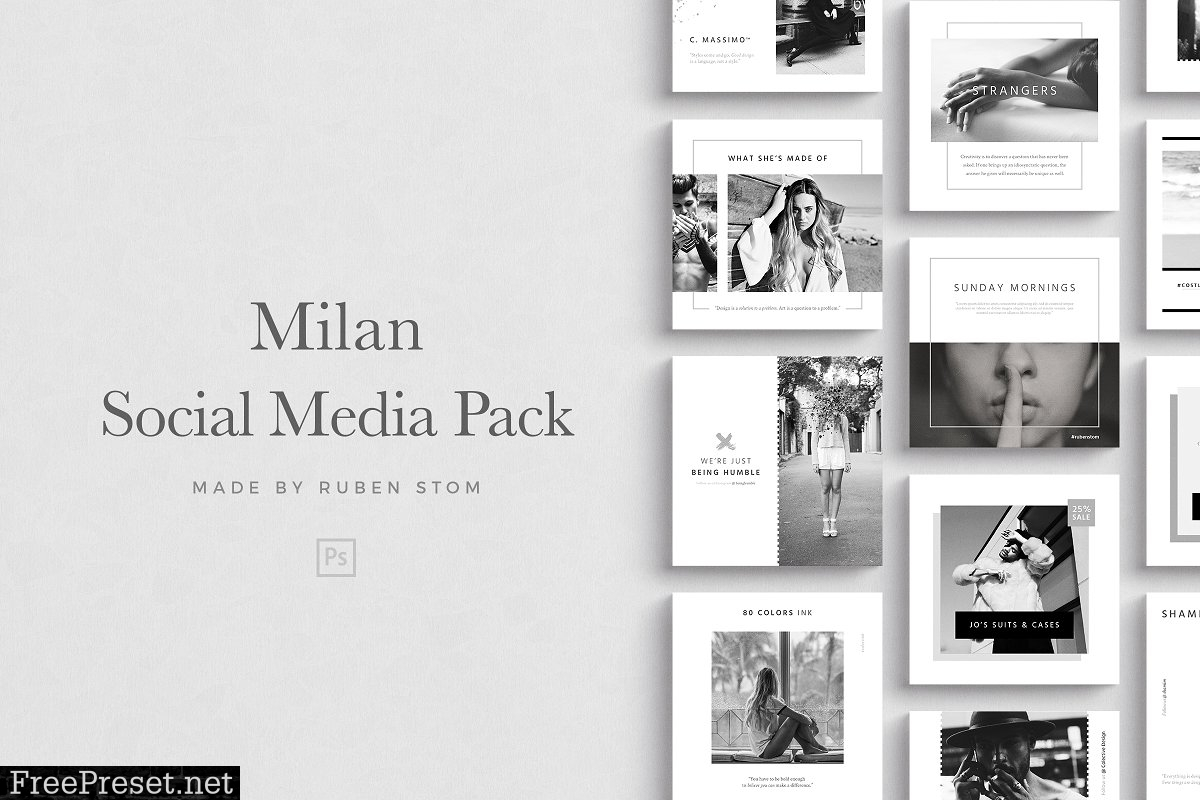 Milan Social Media Pack 1392063