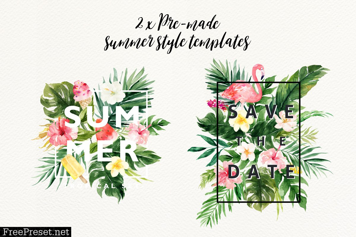 Summer Design Set-Tropical 1518561