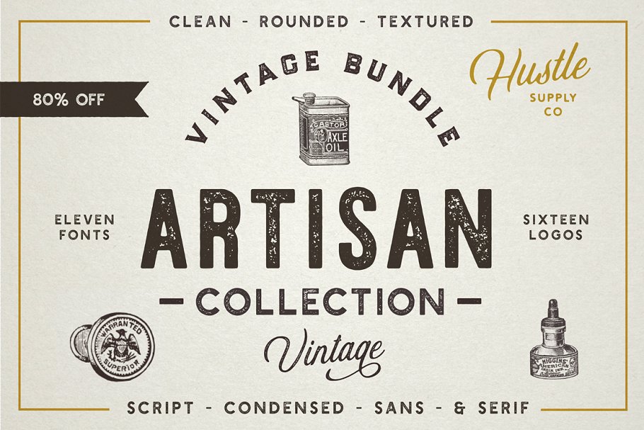 The Artisan Collection (Font Bundle) 1332314