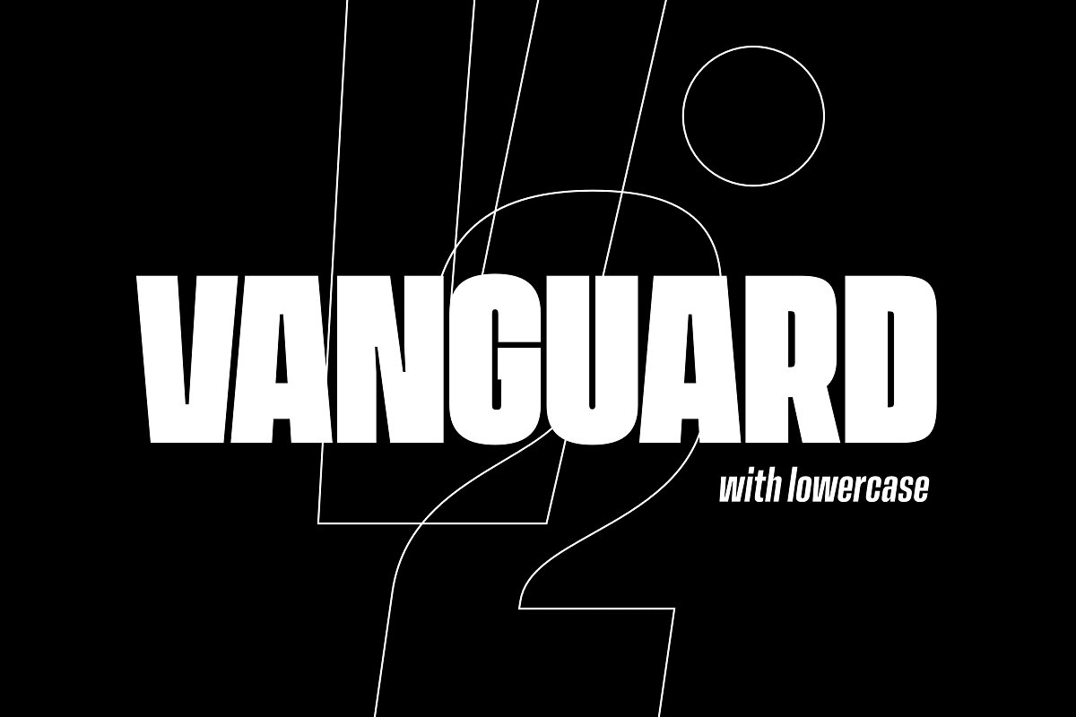 Vanguard CF: brilliant & bold sans 1546105