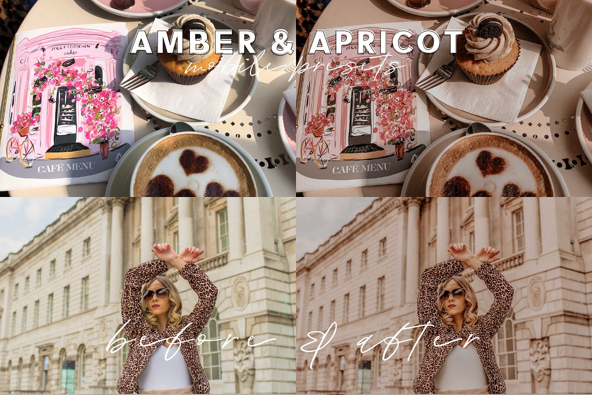 Warm Amber Mobile Presets 4079033