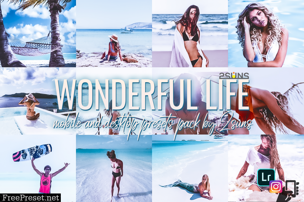 Wonderful Bundle Light Instagram Presets