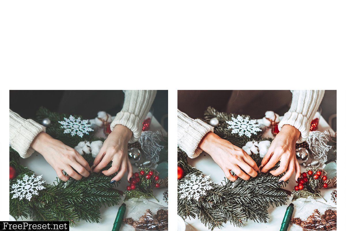 11 Christmas Lightroom Presets 4328594