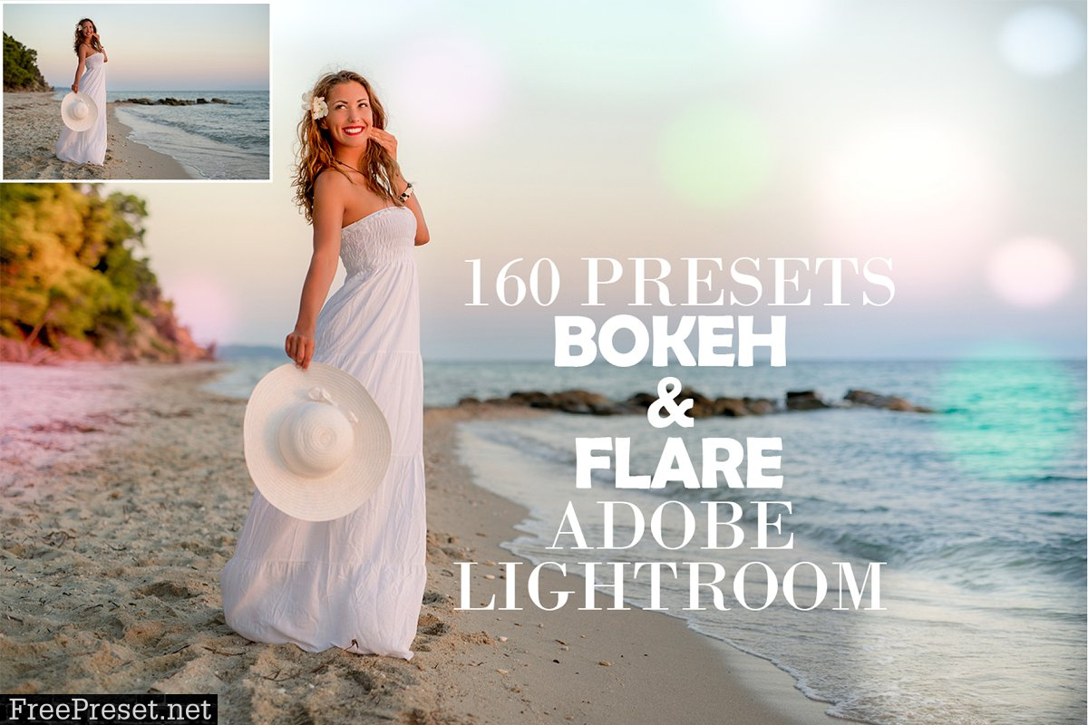 160 Bokeh & Flare Lightroom Presets 4348405