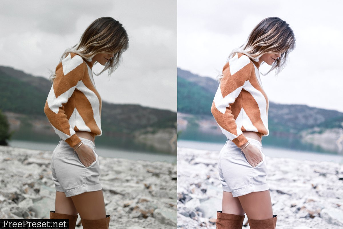 5 Lightroom Presets, Winter Fashion 4356054