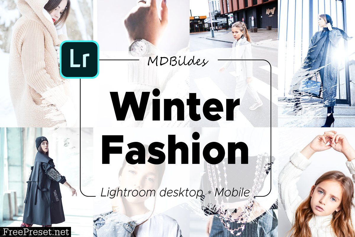 5 Lightroom Presets, Winter Fashion 4356054