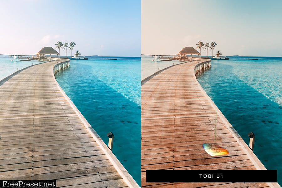 50 Tropical Lightroom Presets and LUTs