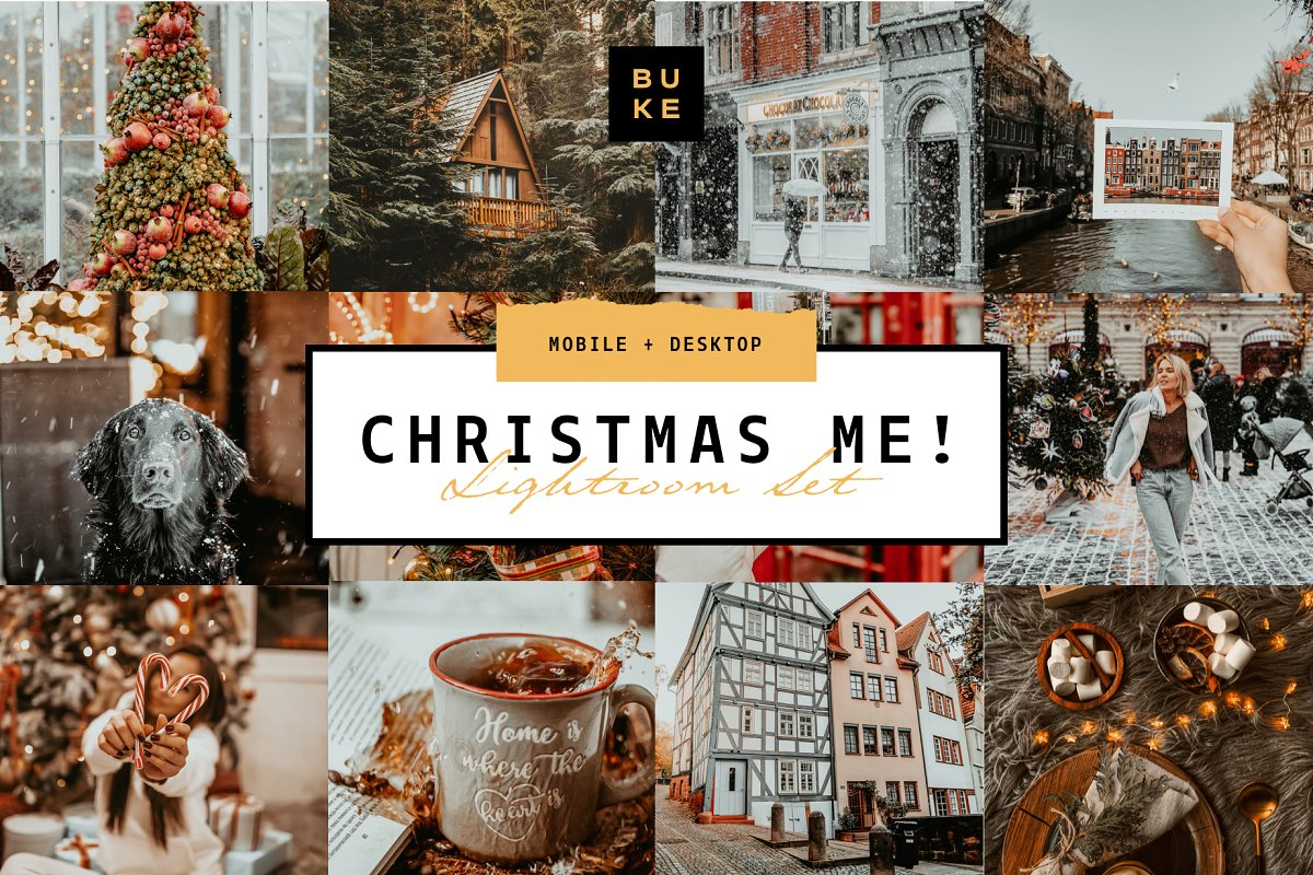 8 Christmas Me! Lightroom Bundle 4375303