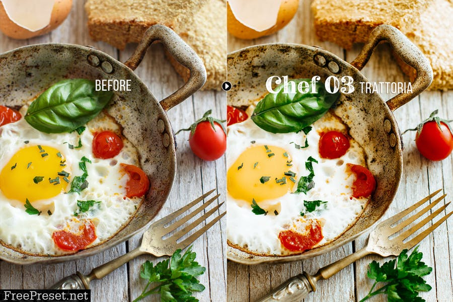Chef - Food Presets for Desktop & Mobile