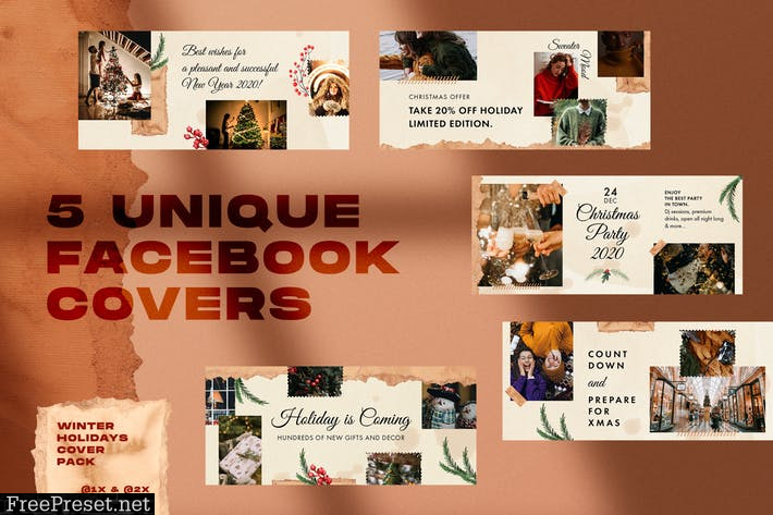 Christmas Facebook Covers 437FBSD