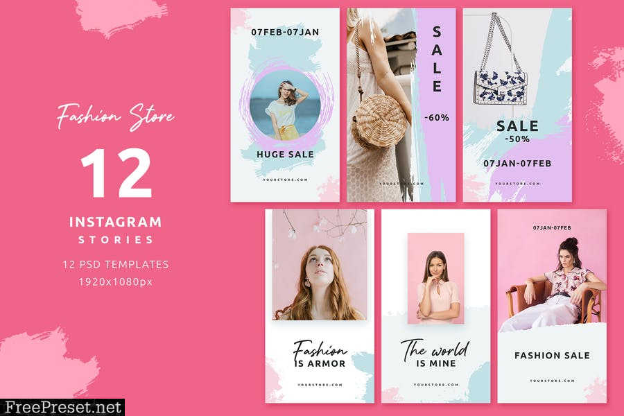 Fashion Store - Instagram Posts & Stories 2UMYK6S