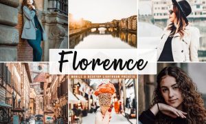 Florence Mobile & Desktop Lightroom Presets