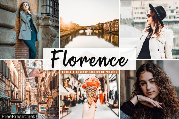 Florence Mobile & Desktop Lightroom Presets