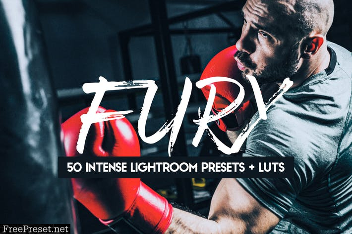 Fury - 50 Intense Lightroom Presets