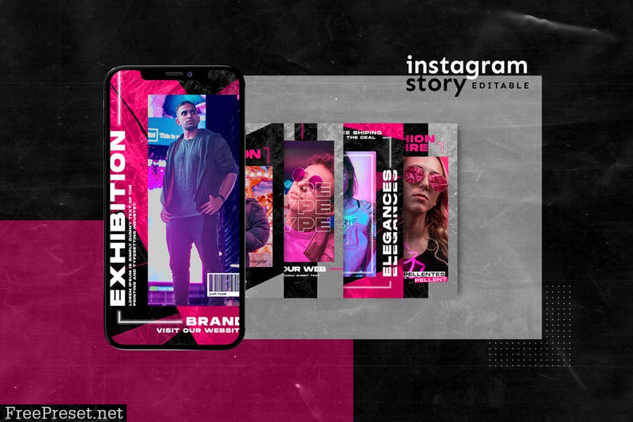 Instagram Story Template 832PZNS