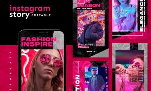Instagram Story Template 832PZNS
