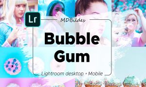 Lightroom Preset, Bubble Gum, Mobile 4415304