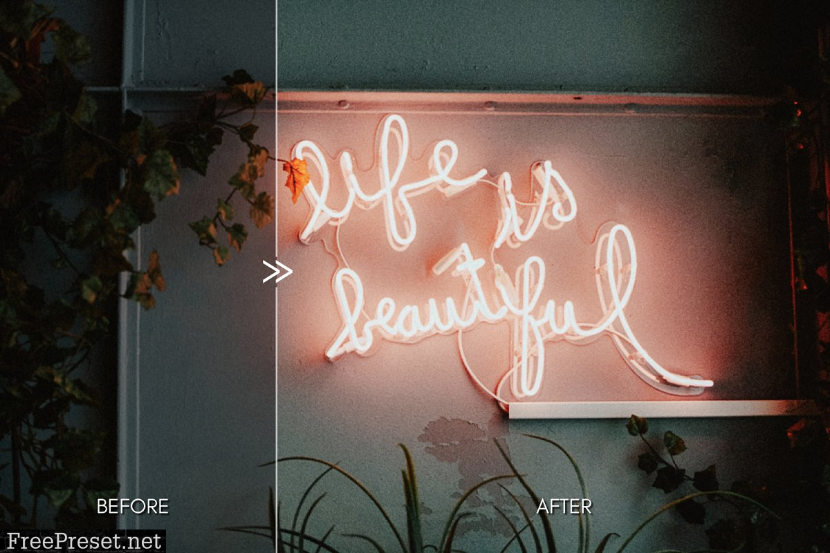 Moody NEON LIGHTS Lightroom Presets 4335929