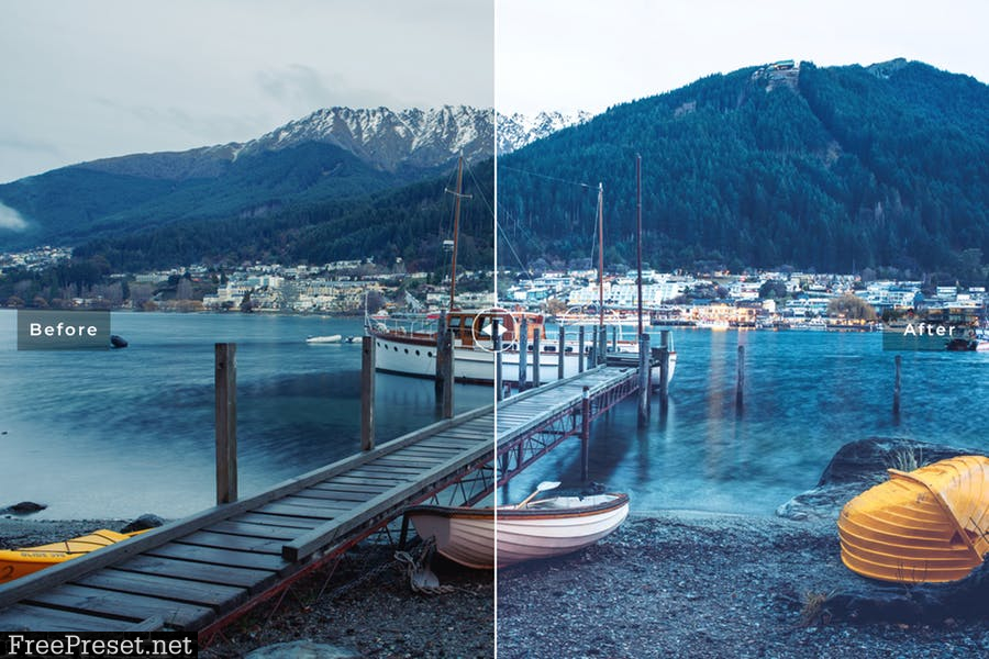 Queenstown Mobile & Desktop Lightroom Presets