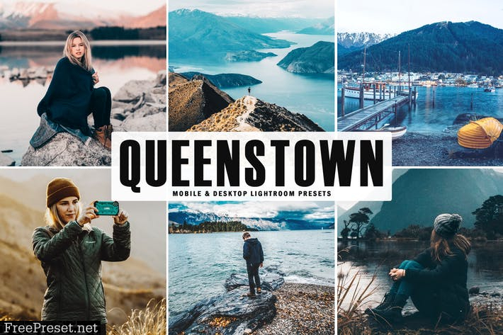 Queenstown Mobile & Desktop Lightroom Presets