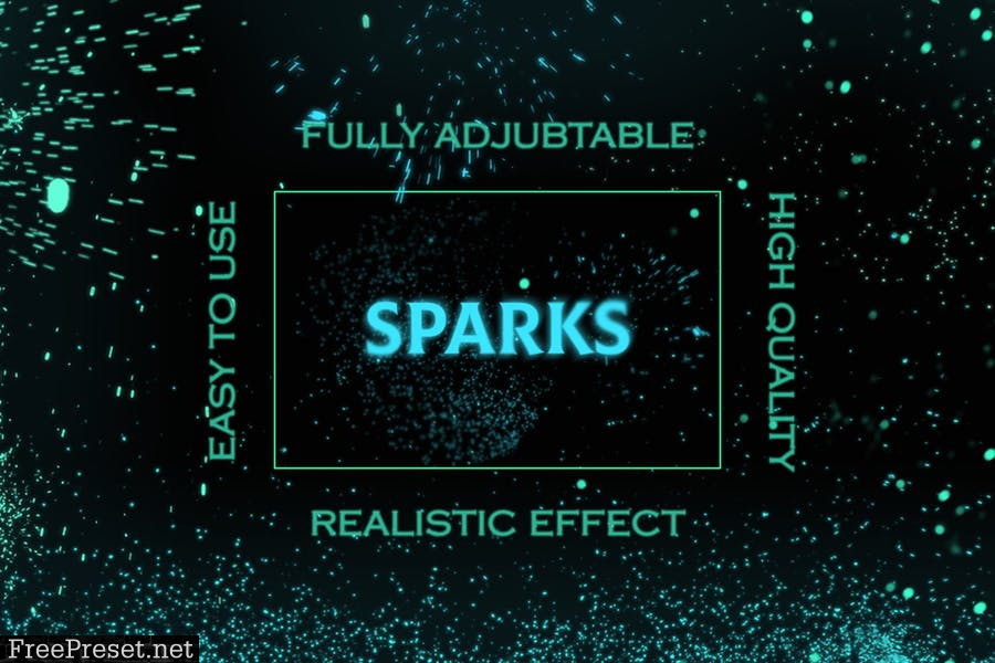 Sparks Photoshop Brushes  ZUD7KDJ