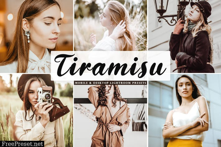 Tiramisu Mobile & Desktop Lightroom Presets